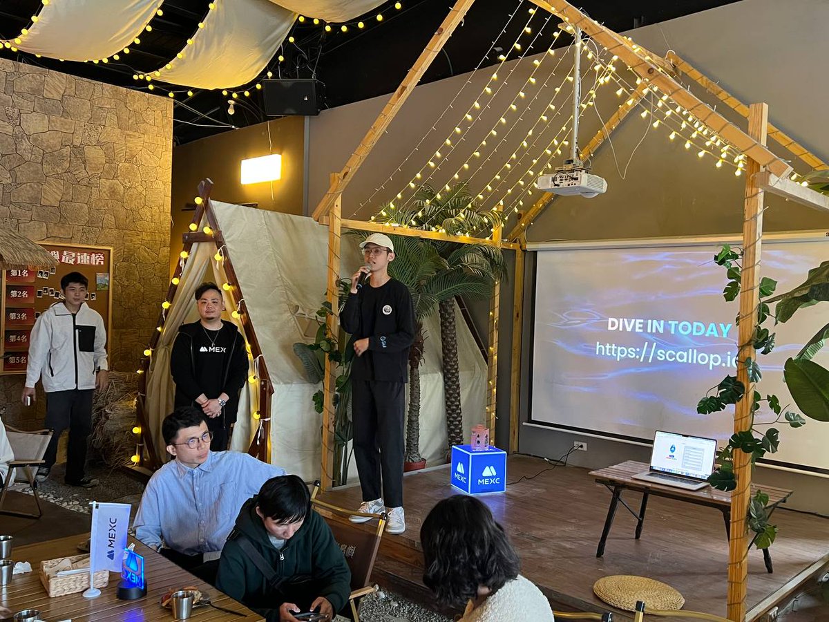Scallop_io's tweet image. ✨MEXC Thanksgiving Gathering with Scallop

Come on down now and catch the Scallop Team at @MEXCZH’s Thanksgiving Gathering!

Tons of amazing prizes have been prepared and are ready to be won, don’t miss out!

Take this opportunity to meet and network fellow DeFi community…
