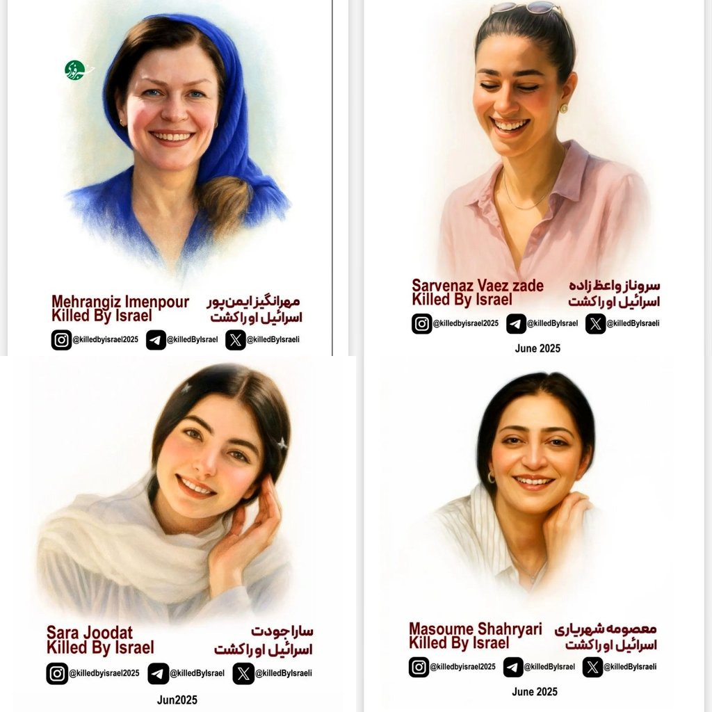 در ضمن این شهدا هم بودند. برای درخشندگی تایم لاین.
#نیلوفر_قلعه_وند