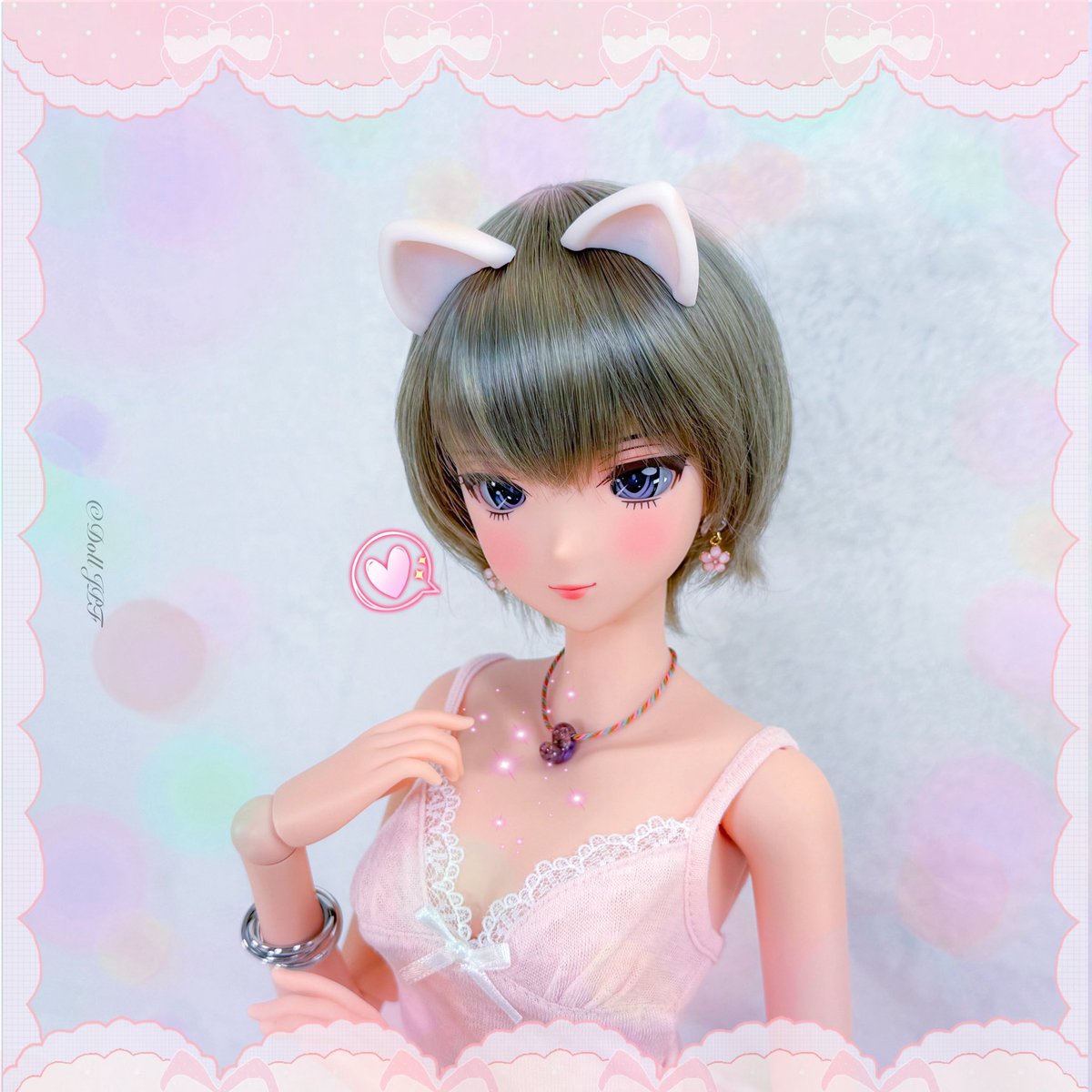 AndroidPDF's tweet image. Doll F: ハイ、雅ちゃんの勾玉だよ💕 (o^^o)

雅ちゃん: ニャ💕 ヾ(Φ∀Φ)/

#出雲型勾玉 #勾玉 #アナヒータストーンズ  #magatama #anahitastones #fashiontail #Noels_Atelier #catgirl #smartdoll #smartdoll雅 #smartdolljustice #dolljpf