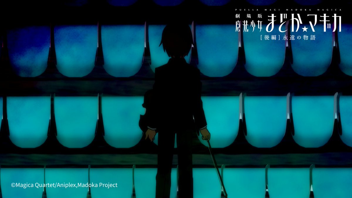 rintarou_mm's tweet image. 魔女結界の入り口に「LoVE Me Do」(私を好きになって)、コンサートを告知するポスター裏に魔女文字で「Look at me」(私を見て)、バイオリンだけの楽団。そして最深部にいる恭介似の使い魔は魔女の方を振り向かない。
さやかちゃんの言えなかった気持ちが詰まっている。
#まどマギ #まどかマギカ