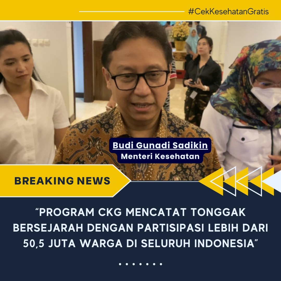 Rinamagicom's tweet image. Dukung program Cek Kesehatan Gratis untuk masyarakat Indonesia

#ProgramPresiden
#cekkesehatangratis
#ProgramKesehatan