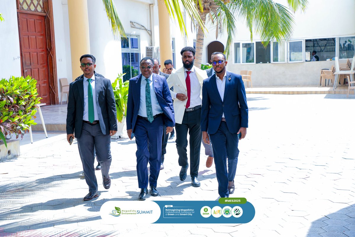 MogEnvSummit's tweet photo. Here we Go the @MogEnvSummit Day 2 kicks off We’re diving straight into powerful conversations, fresh ideas, and bold solutions for a greener, smarter Mogadishu.

#MES2025 https://t.co/cgAs5h1nKV