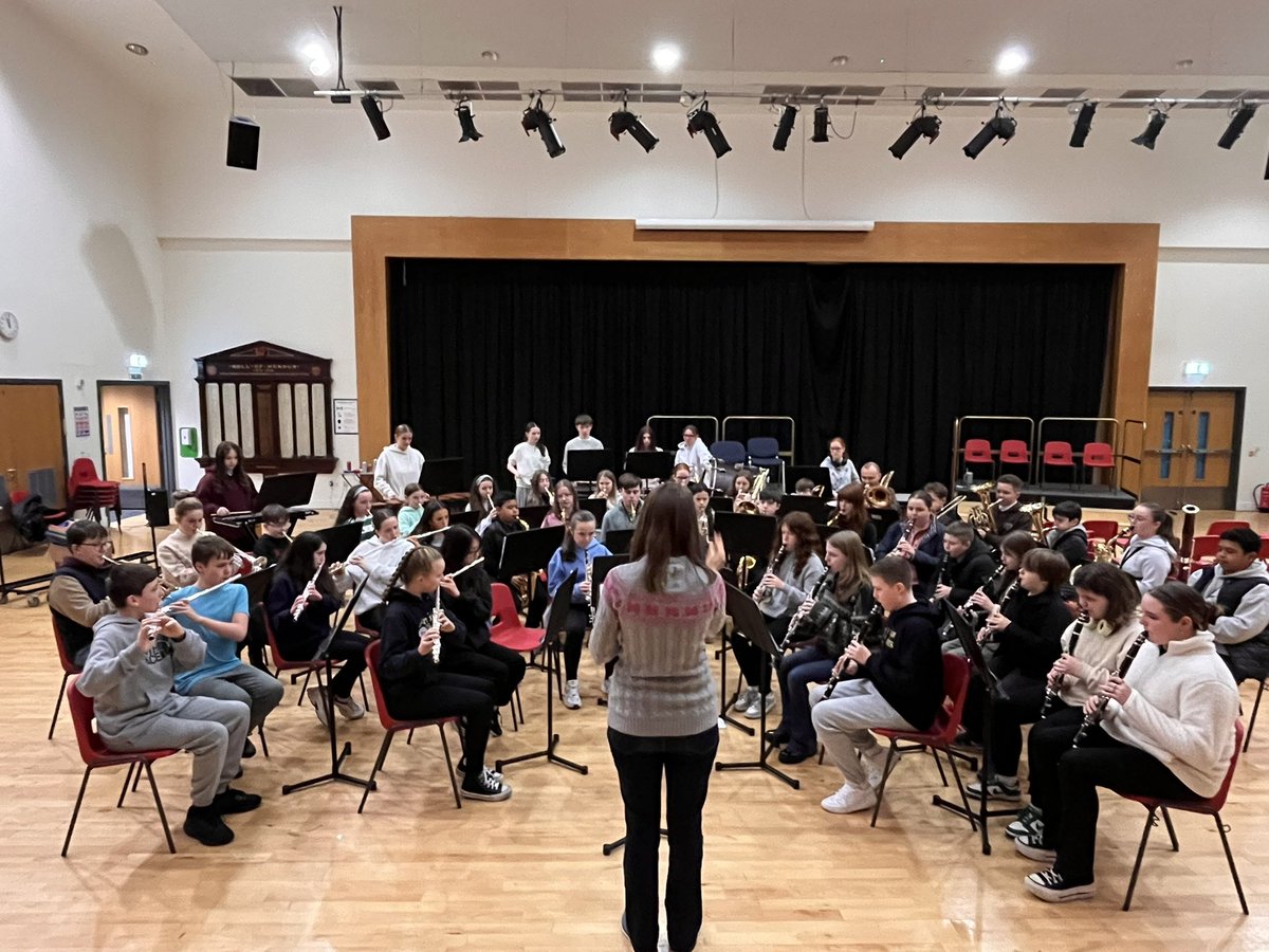 InverclydeMusic's tweet photo. Good luck to our Junior and Senior Wind Orchestras and Inverclyde Academy Percussion Ensemble as they take to the stage today competing in the Scottish Concert Band Festival. We know you’ll be amazing and are always proud of you all! 🤩💪🏼🎶 
Results to follow…. https://t.co/CtzdXvi3UU