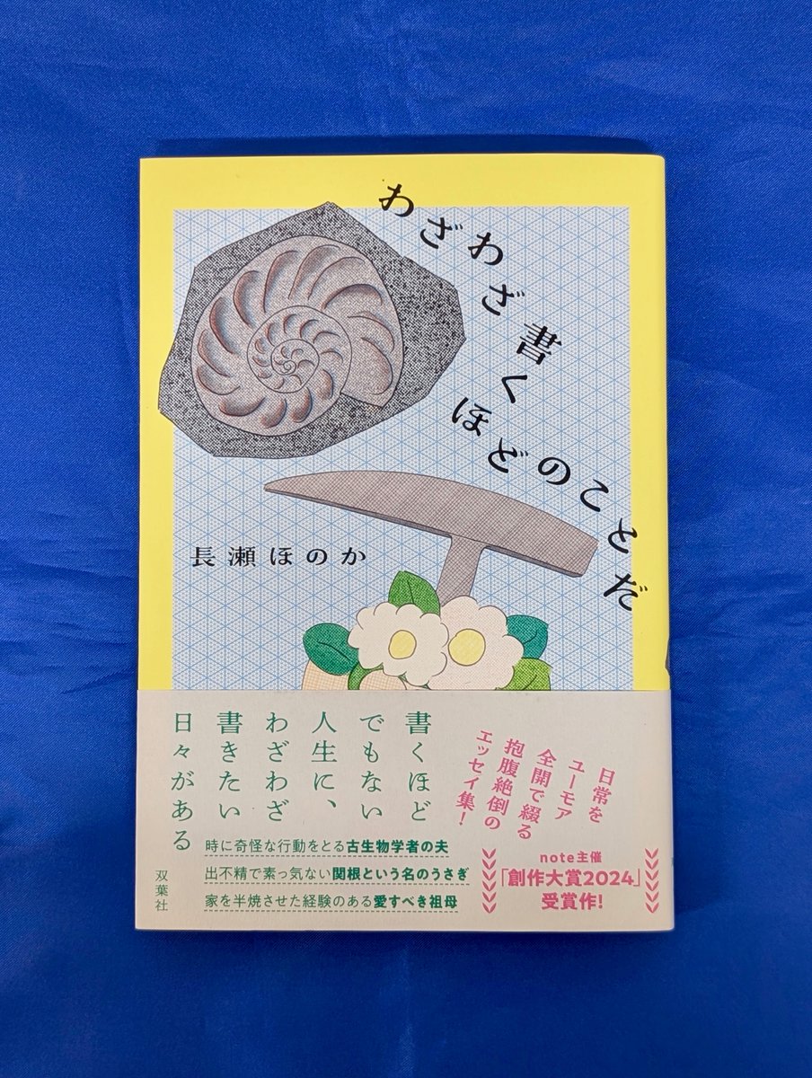 chiyudo's tweet image. 【本日入荷の気になる新刊】
『わざわざ書くほどのことだ』
（長瀬ほのか／双葉社）
futabasha.co.jp/book/978457532…
【三条店／山田】