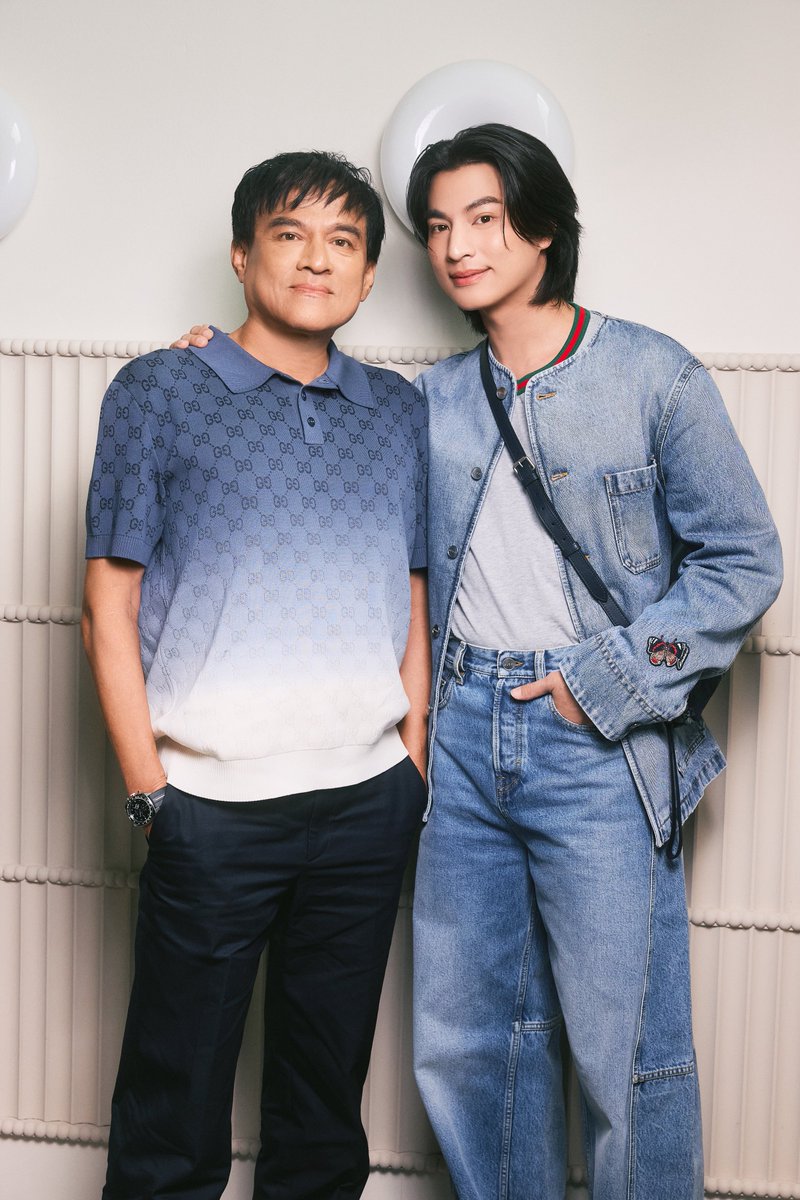 howemagazineth's tweet image. วันพ่อปีนี้ “GUCCI” ชวนหนุ่มคนดัง นำโดยสอง Gucci Brand Ambassador กลัฟ – คณาวุฒิ ไตรพิพัฒนพงษ์ #Gulfkanawut และ บิวกิ้น – พุฒิพงศ์ อัสสรัตนกุล #Bbillkin ร่วมด้วย สกาย – วงศ์รวี นทีธร #skywongravee ควงคู่คุณพ่อมาร่วมถ่ายภาพในลุคหล่อหลากสไตล์
.…