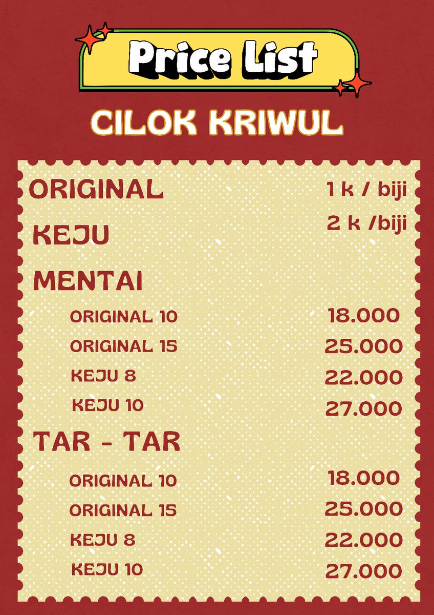 licekecil's tweet photo. GLEK GLEK  , MINUMAN sticky milk harga 6 rb dan CILOK KRIWUL MENTAI DAN TARTAR PERTAMA DI MALANG
⏰ 09.00-21.00 
📍Alamat kita di Bunga srigading dalam  No 63 ,lowokwaru, Malang #pasarmingguinfomalang  @infomalang https://t.co/Ovp8XJ2JyC