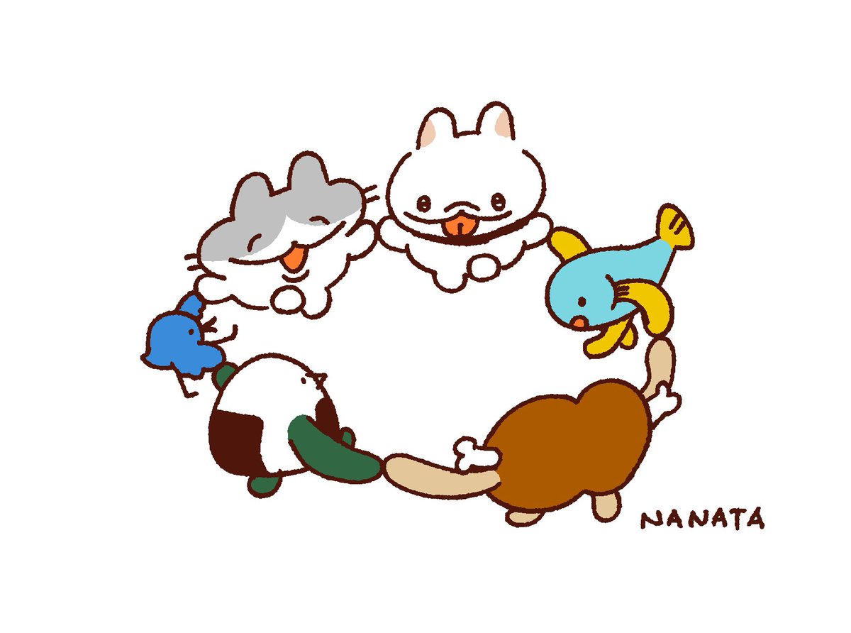 🐱🐶🐤🐟🍖🍙