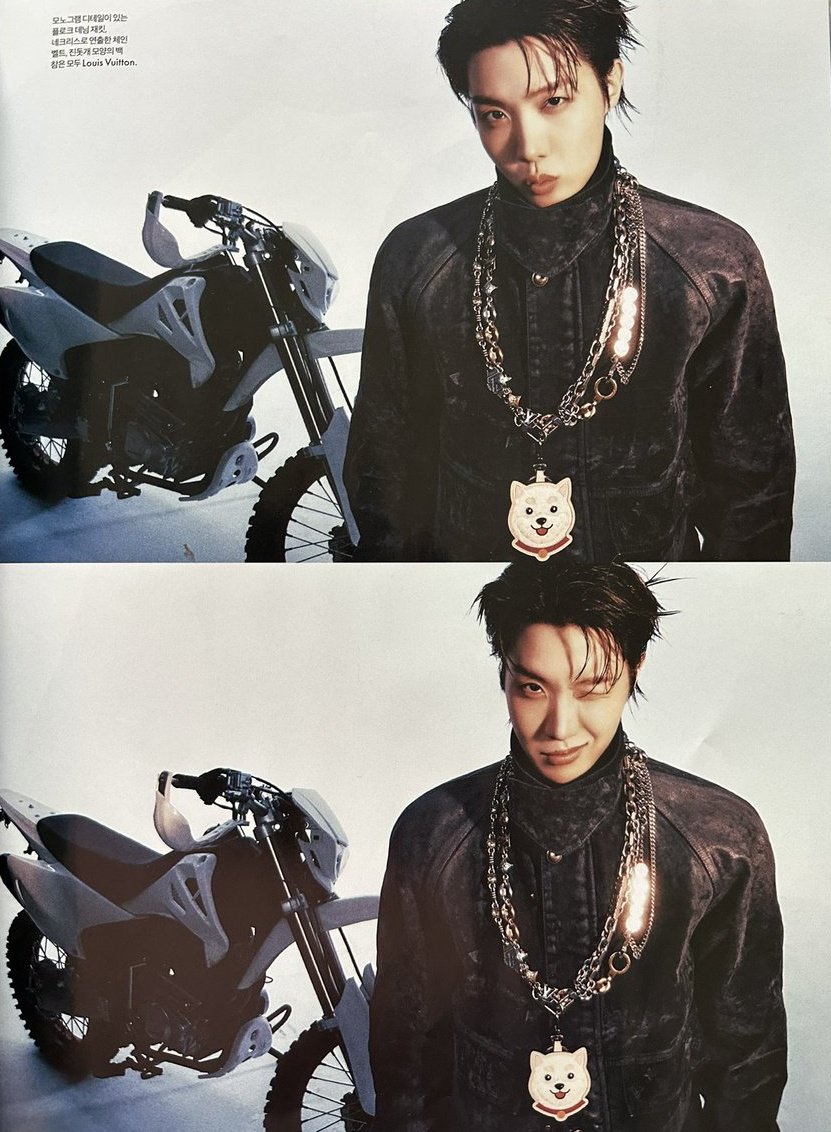 JUNG HOSEOK ON THIS LOOK WITH THE MOTORBIKE?! OMFG SIR?!?!
