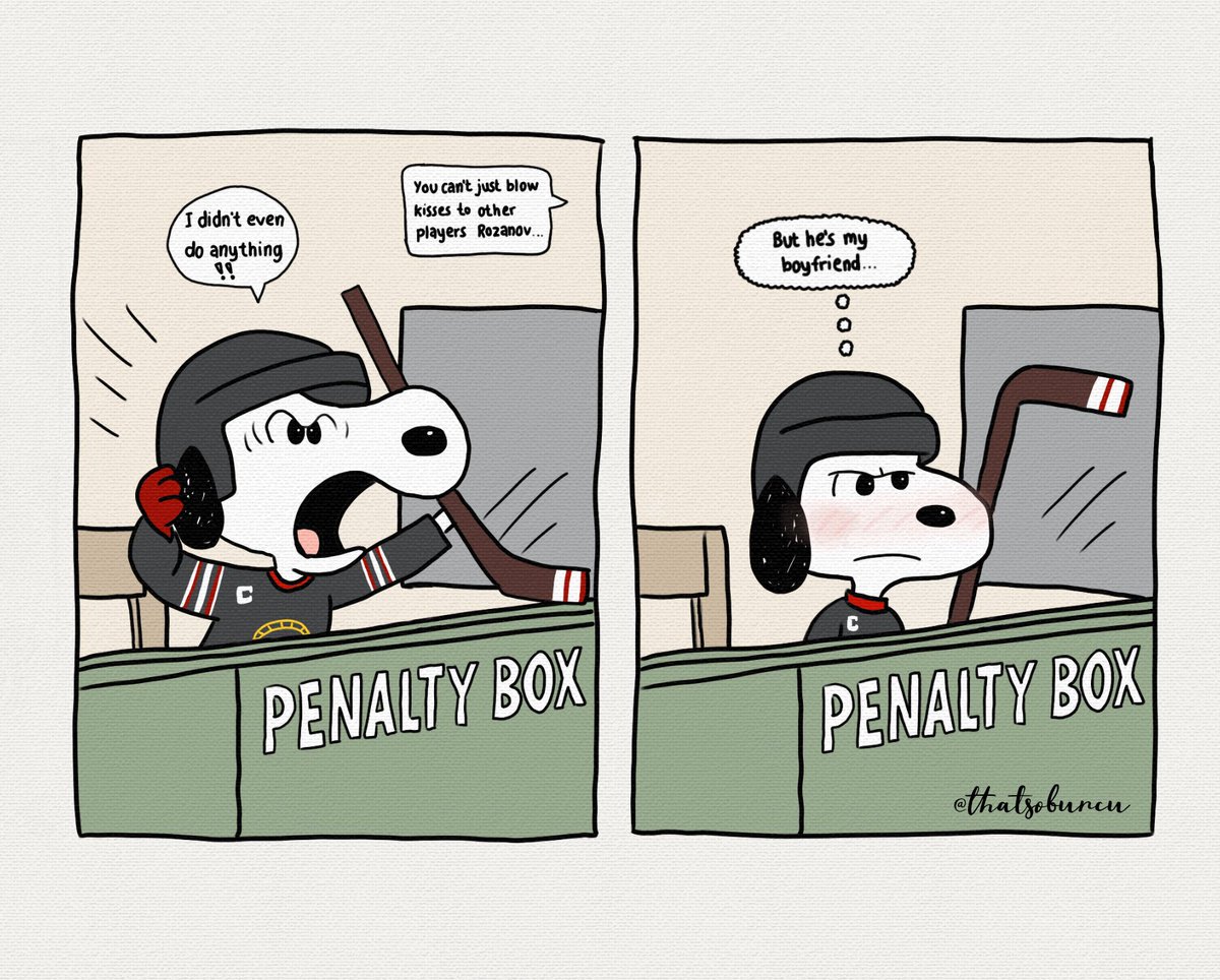 thatsoburcu's tweet image. today in the snoopy hollanov world: 
snoopy ilya has to deal with the consequences of his own actions 🥅🏒

#heatedrivalry #hollanov