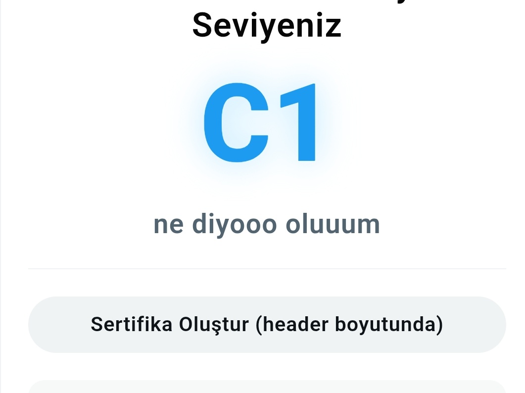 1 saatlik ekran süremle koymuşum