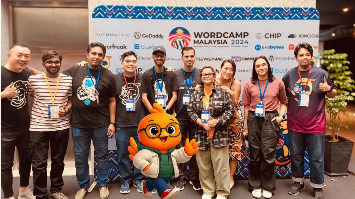 TheMiraiyo's tweet photo. At WordCamp Malaysia, you don’t just meet local WordPress lovers, you meet organizers from WordCamps all over Asia who fly in just to celebrate the community (and yes, the food too).

✨ Only 5 days left to grab the last batch of tickets! - https://t.co/AhqQGxpbqg https://t.co/VLJZCfVtGk