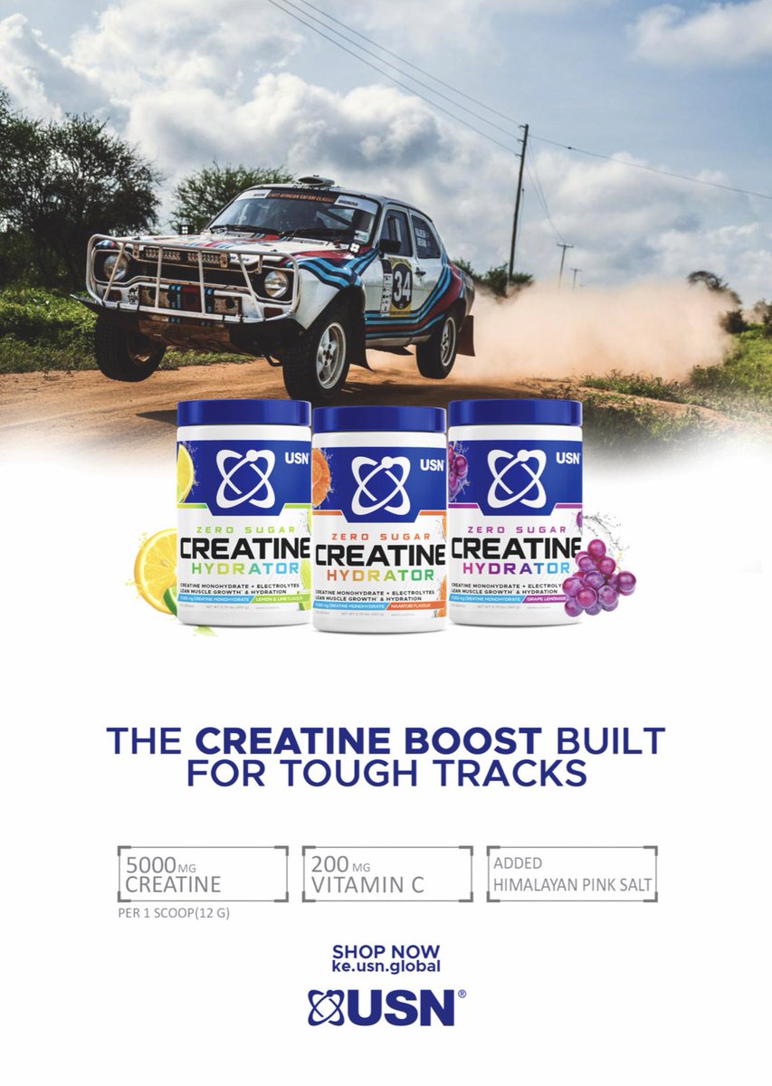 EastAfricanSC's tweet photo. Thank you @USNKenya for keeping us hydrated, strong and properly fuelled for the 2 weeks to come 💪

Use code EACSR2025 to receive 15% discount on selected USN products at https://t.co/dsVpcLO3fa - the perfect partner for our gruelling yet wonderful adventure! https://t.co/CEtT89JvWm