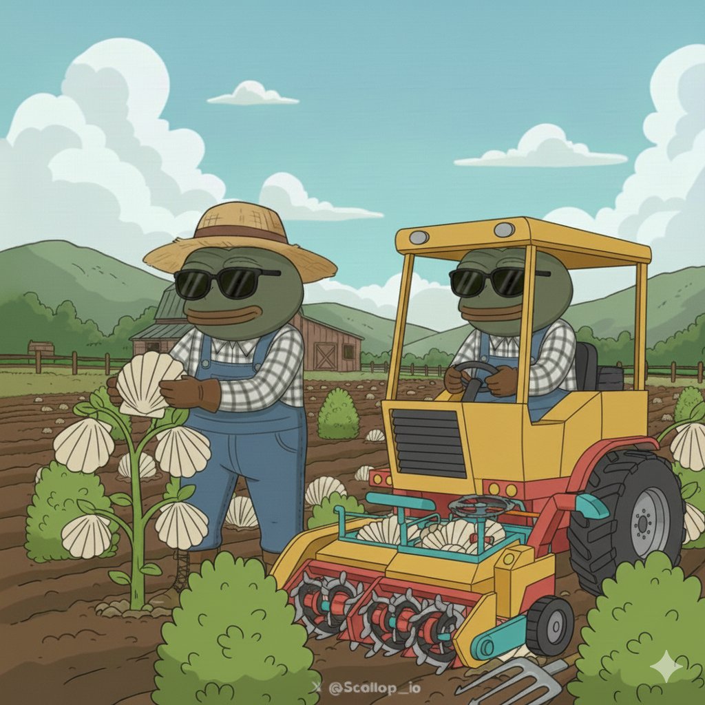 Sammy_Cryptguy's tweet image. GSca Guys.🌱🐚

It&apos;s Sunday another time to Go to Church and also harvest the Juicy Yields on @Scallop_io.🌱🐚🌊

It&apos;s been a great Month with Scallop and time to lock in for the last lap of the year and what&apos;s a better way than stacking up Rewards from the Scallop Farms?🌱🔥…