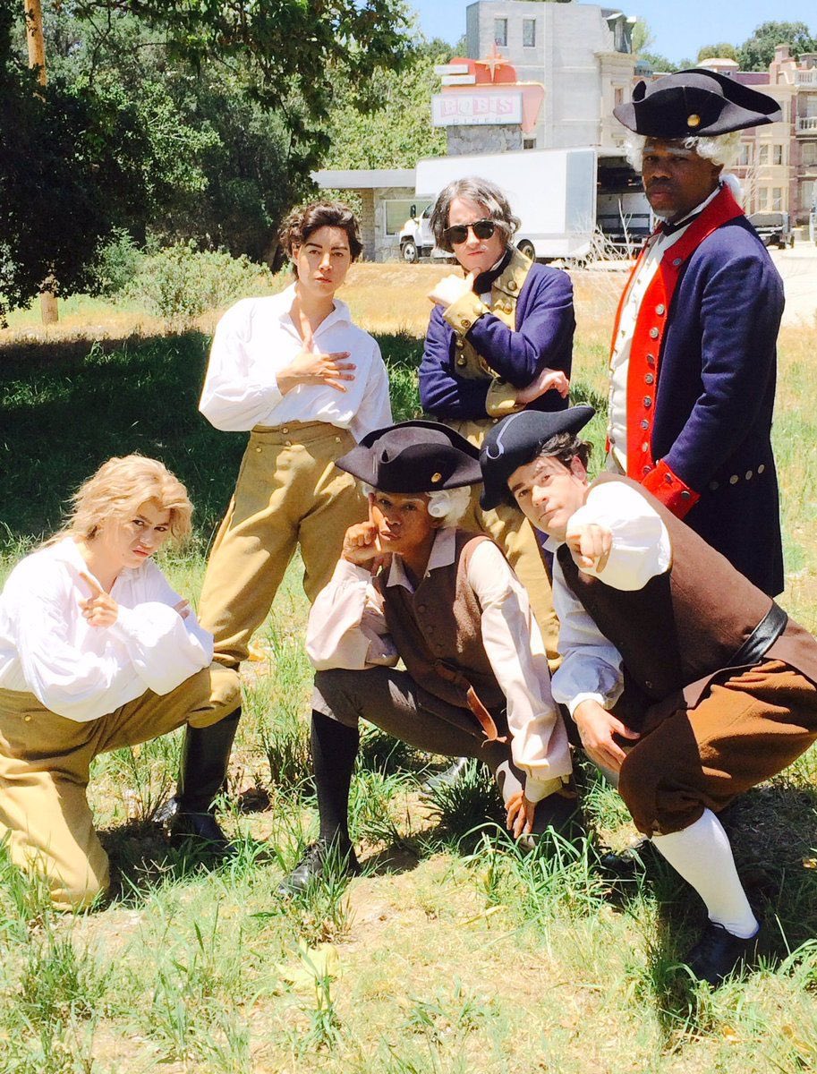 Aubrey looks so fucking fine dressed like a colonial man like bro, she’s actually so fucking hot