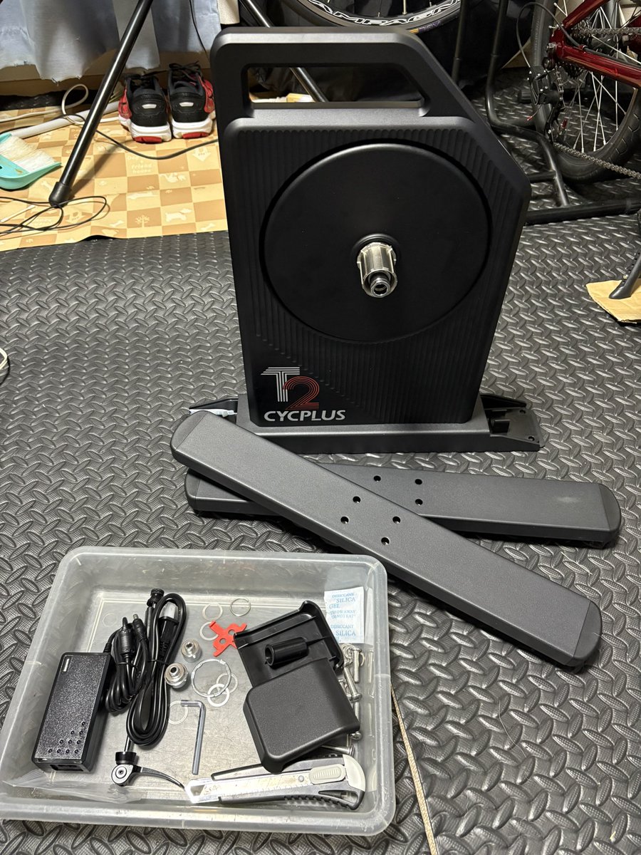 serfaiss's tweet image. スマートローラーデビューします。
ずいふとは感がえ中…

＃CYCPLUS
＃スマートローラー