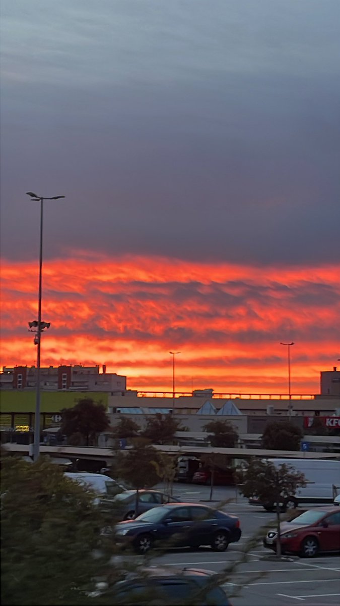 Dynosully's tweet image. Lo bonito que estaba el amanecer hoy ✨