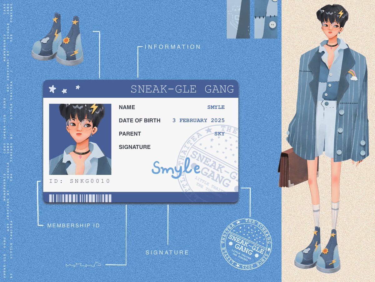 little_thaitea's tweet image. 𝓼𝓶𝔂𝓵𝓮 ☁️⚡️

#LTxSneakGLEGang 🍊
— SNKG0010 @smyle_GMMTV