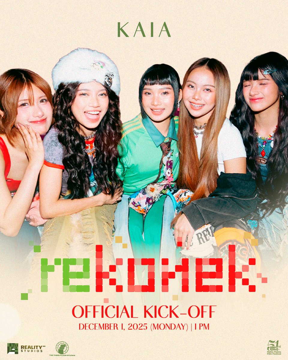 RealityEntPH's tweet image. May mga mangangaroling! 🎄

Check out the guest artists performing LIVE tomorrow at the Rekonek Official Kick-Off!

Catch their official soundtracks sa nag-iisang Christmas film this MMFF, Rekonek showing this December 25!

#Rekonek #RekonekKickOff #WalangInternet #MMFF2025