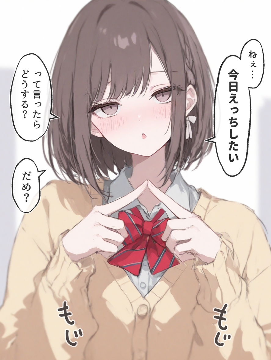 miyamori_mac10's tweet image. おねだり絵名(1/2)