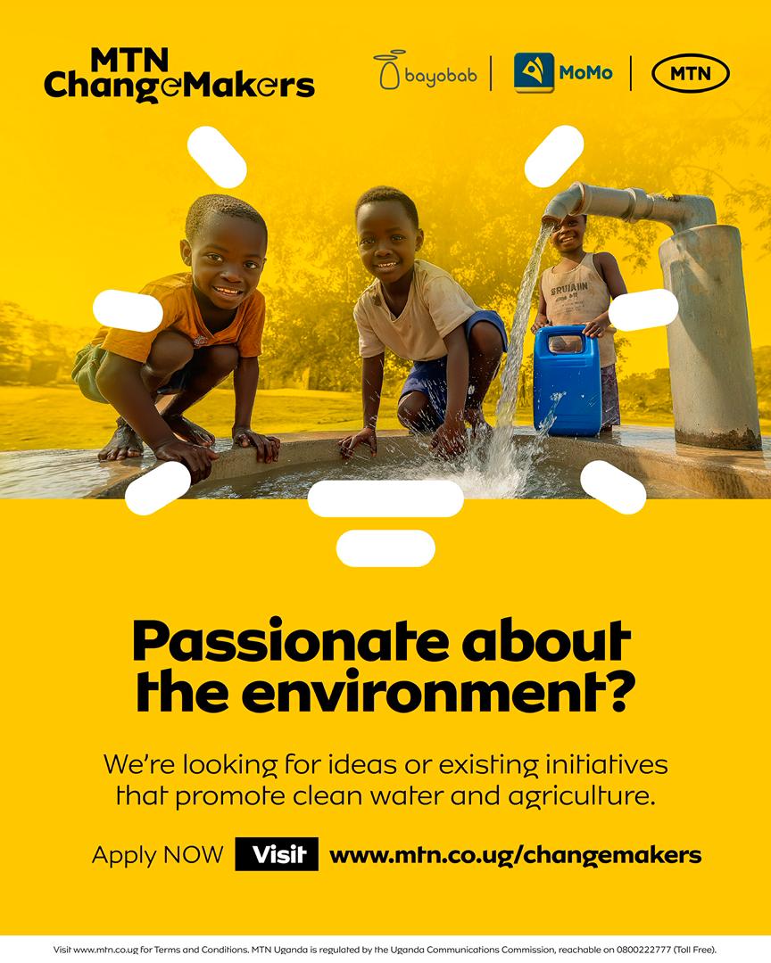 mtnug's tweet photo. Passionate about clean water or sustainable farming?

Let MTN help you turn your idea into impact.

Apply by Dec 5, 2025 👉 https://t.co/CGbqY3i8kJ

#MTNChangeMakers| #DoingForTomorrowToday| #TogetherWeAreUnstoppable https://t.co/LSNe6Bgk1A
