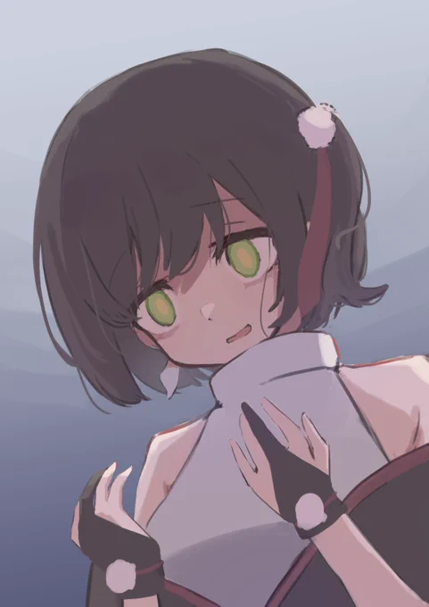 #yuzzmiArt 據說半妖一個月有一天會變回人類