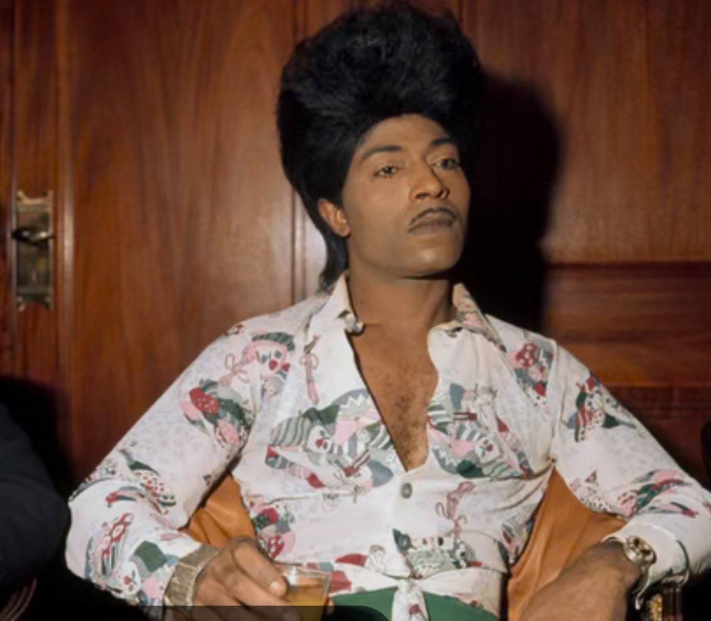 A  pic of the 🐐 #LittleRichard…and If I send you this, just know I need for you to shut up!