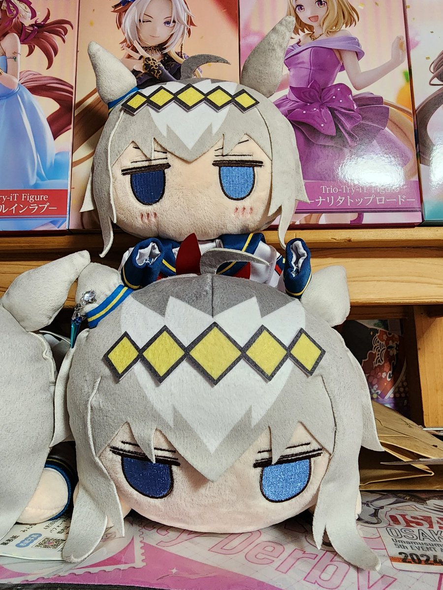 ウマ娘のエンタメくじでオグリの顔ポーチが出たので、前回のエンタメ