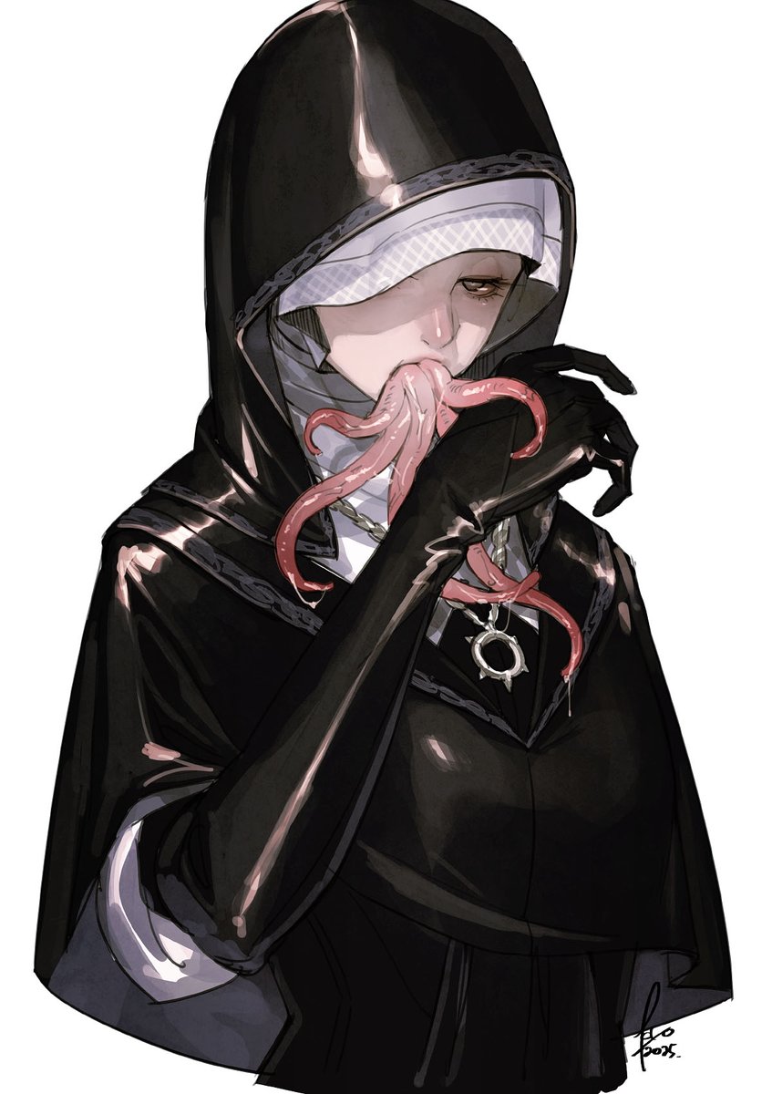 葬儀屋さん口から触手出すってマ？ #NIGHTREIGN