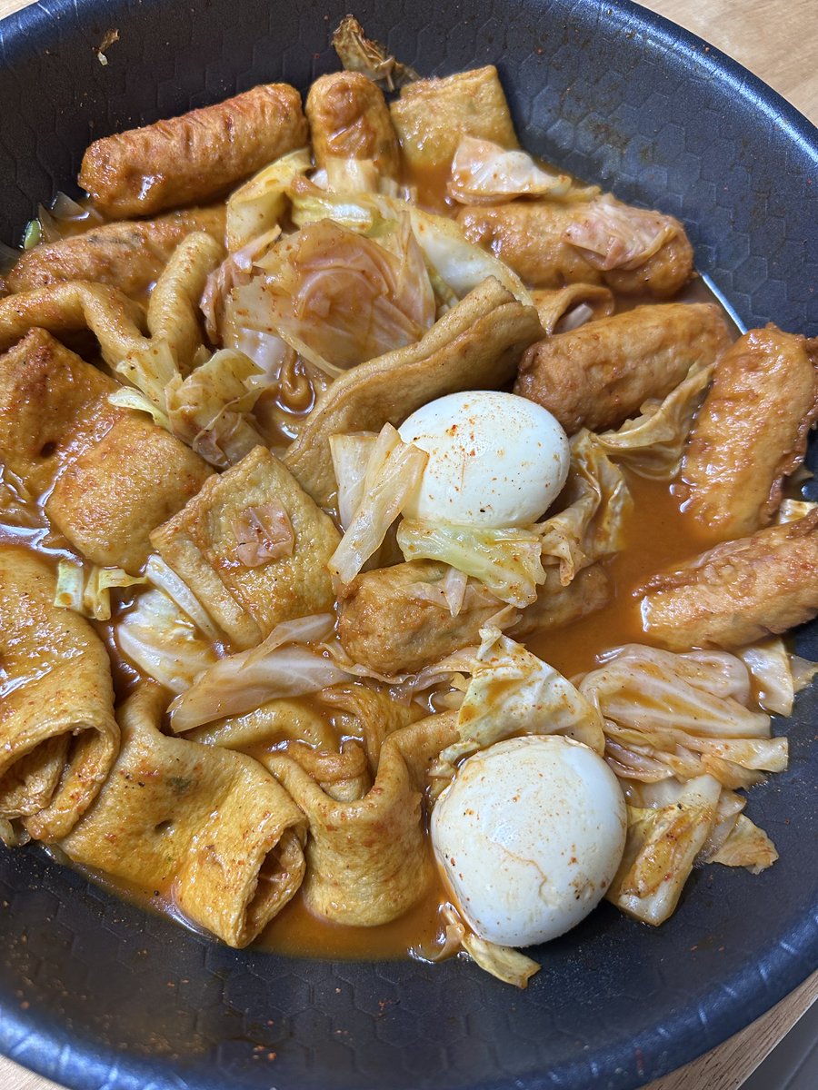 무설탕 떡없볶이.