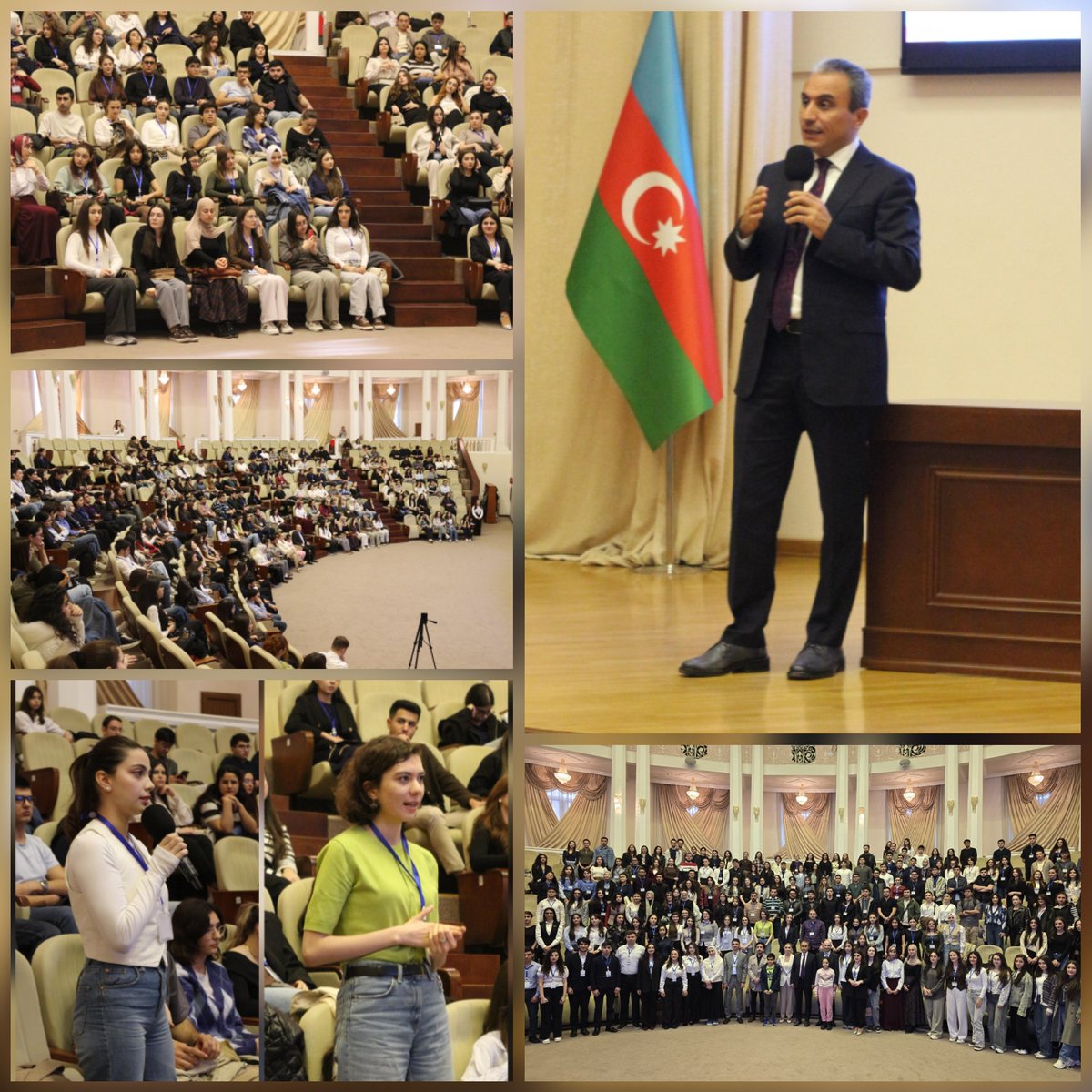 k_musayev's tweet image. Met our future doctors at the "Grasp the Pulse of the Future" event! 🩺

Shared my surgical journey &amp;amp; emphasized the core of medicine: Be a *good person*, practice *empathy*, and master *teamwork*. 

Surgery is critical thinking + human connection. Inspired by this generation! 🇦🇿