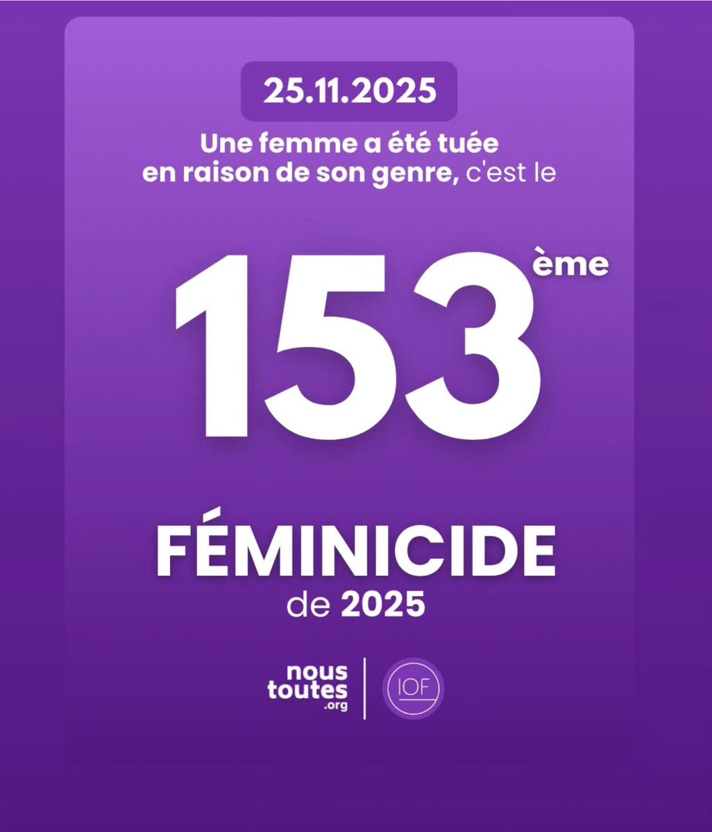 JusteJ69's tweet image. LA MISOGYNIE DES HOMMES A TUÉ 153 FEMMES ET VIOLÉ DES MILLIONS 
Et l’année n’est pas encore terminée.

Vexez-vous si des femmes sont misandres (à juste titre) parce que les hommes sont des déchets et des dangers publics pour les femmes les filles du monde entier.