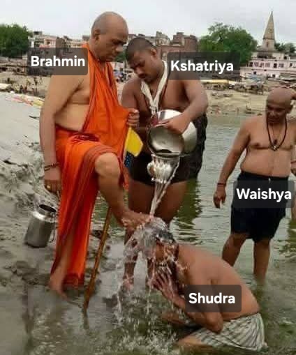 FreedomNEWS45's tweet image. Let&apos;s make it simple.
Shudra= Dalit.... this is how Indians see us Americans