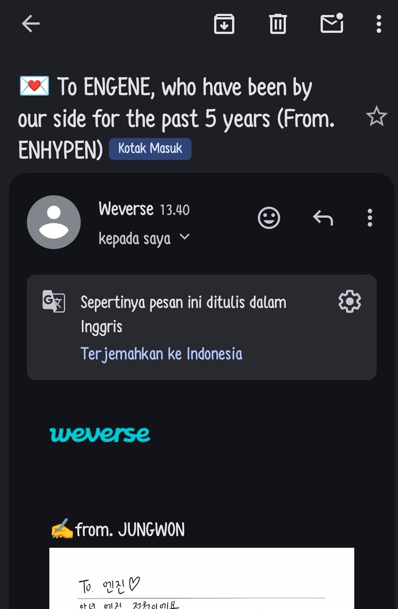 siapa yang udah dapett?? ga kerasa udah 5 tahun bareng enhypen 🥹🥹
