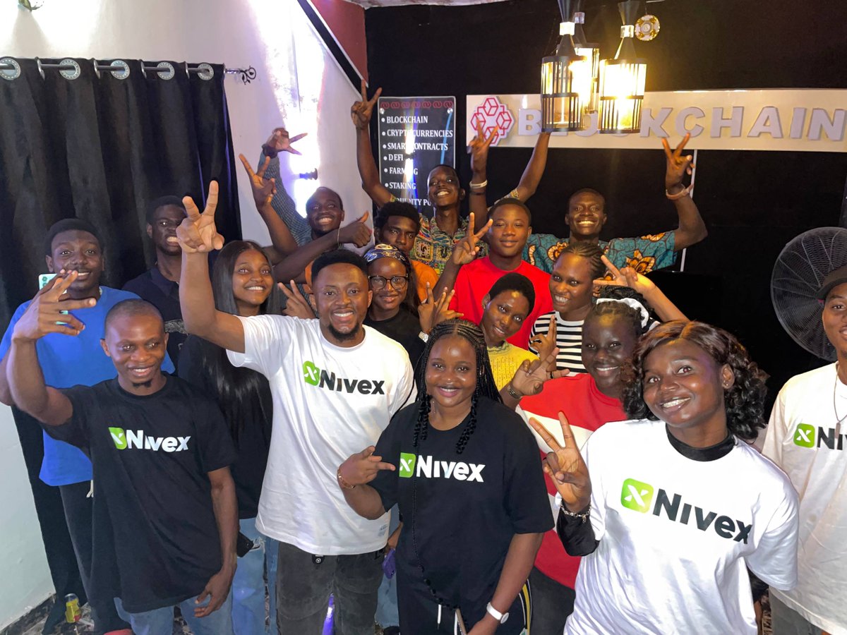 nx_Labs's tweet image. 🇳🇬✨ The Nivex Nigeria community is growing stronger than ever!

From hands-on product demos 🖥️ to trading discussions 📊 and real Web3 networking 🤝 , our offline meetups continue to ignite local crypto enthusiasm.

🔥 The passion and curiosity of Nigerian crypto users continue…