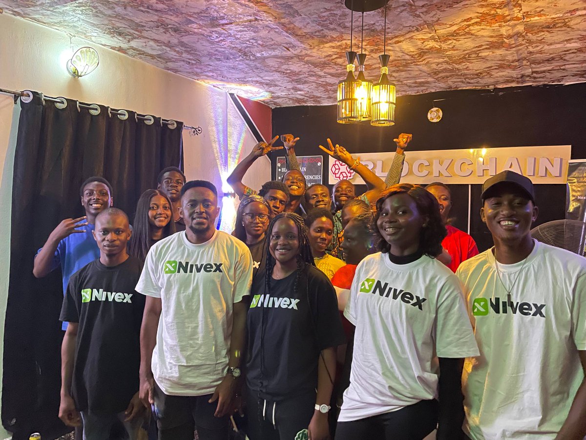 nx_Labs's tweet image. 🇳🇬✨ The Nivex Nigeria community is growing stronger than ever!

From hands-on product demos 🖥️ to trading discussions 📊 and real Web3 networking 🤝 , our offline meetups continue to ignite local crypto enthusiasm.

🔥 The passion and curiosity of Nigerian crypto users continue…