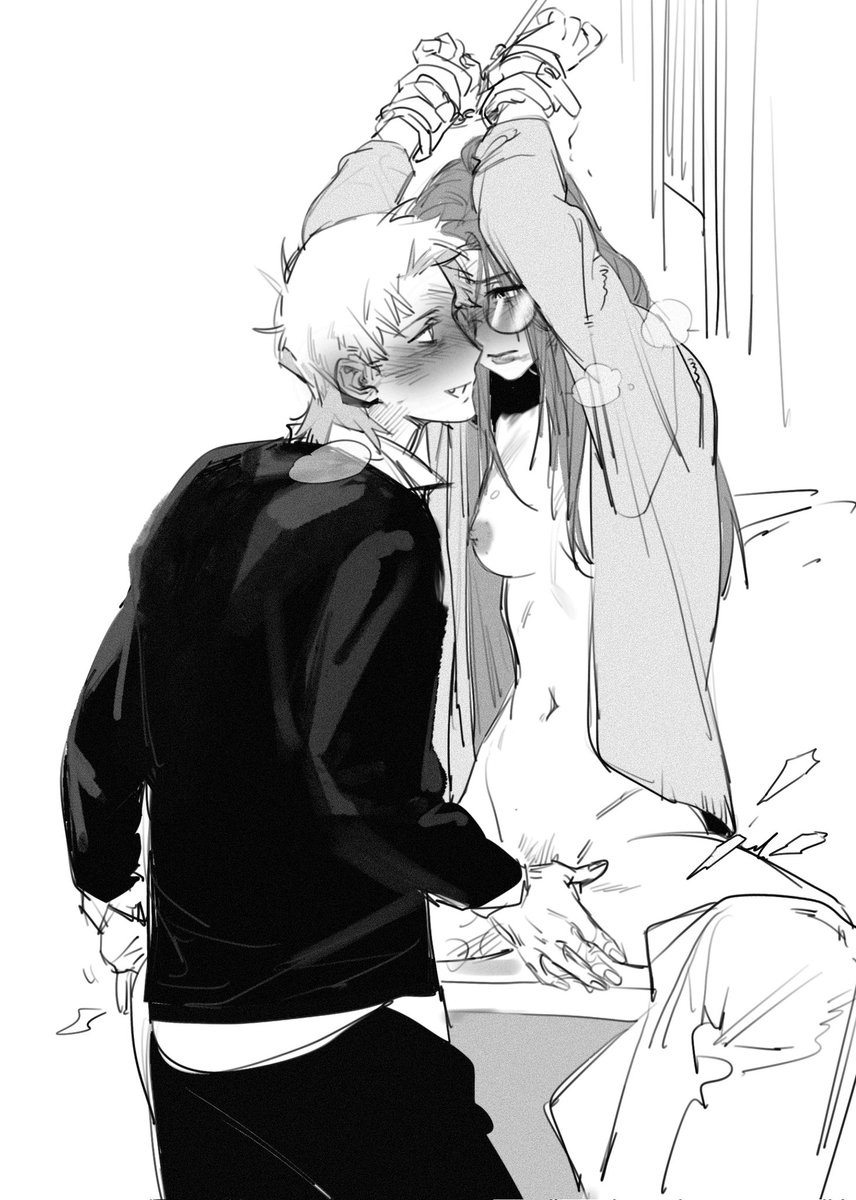 给朋友画的她家百合oc