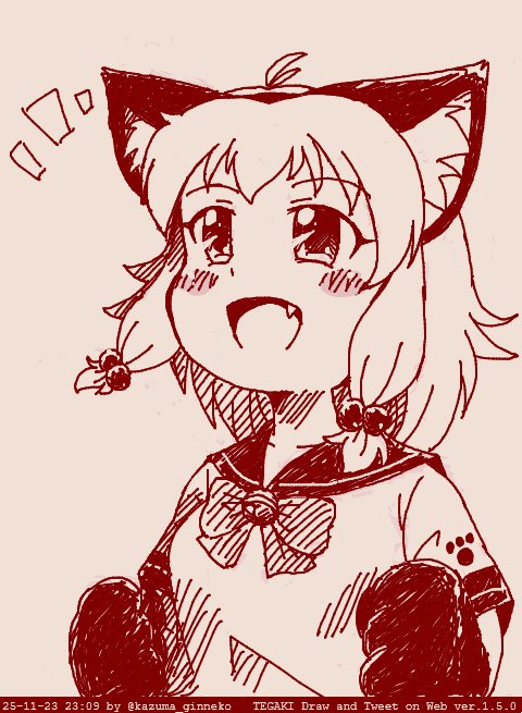 TEGAKI絵を数枚描いたよ
#今月描いた絵を晒そう