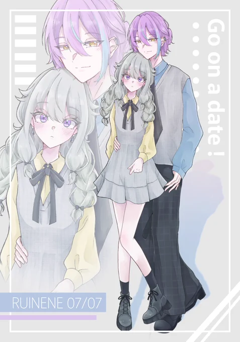 秋終わっちゃうので出しとこ〜〜 #類寧々