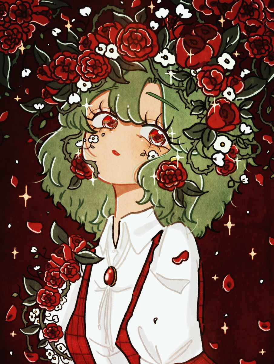 薔薇の園🥀
#東方
#風見幽香