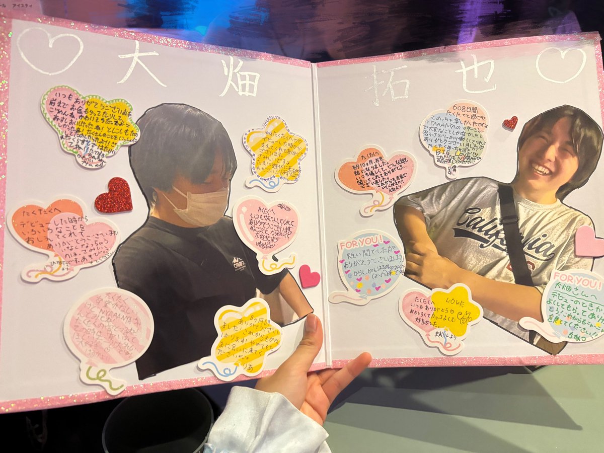 iroh_11168's tweet image. 実は2ヶ月前から計画してたの！
えなと制作したよ🧡