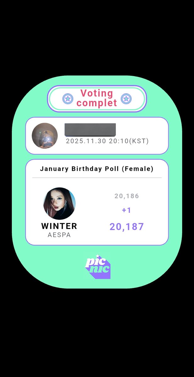 Winter Vote Indonesia tweet media