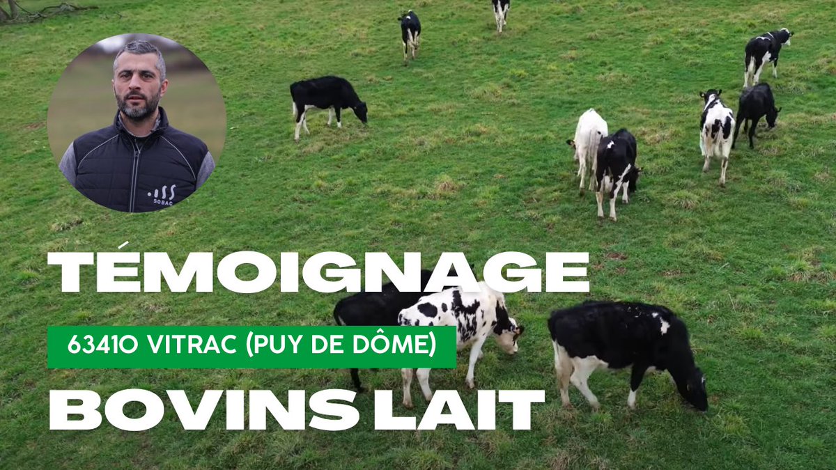 🎥 Témoignage d’un éleveur de vaches laitière engagé vers l'autonomie 🚜💚
🥛 youtube.com/watch?v=34_f97…
« Pour une agriculture plus durable et éthique ! » 
#AgricultureBio #FermeLaitière #Sobac #Autonomie #QualitéDuLait #bacteriosol #bacteriolit 🌿🥛