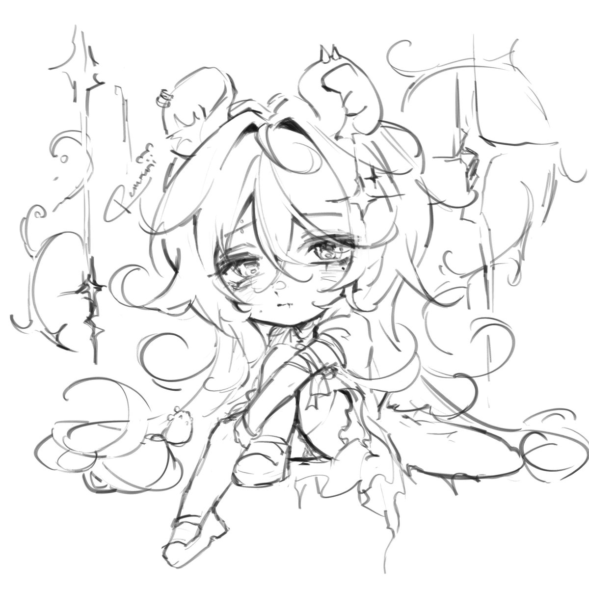 Chibi study 🐹 
#chibiart #artmoots #moots