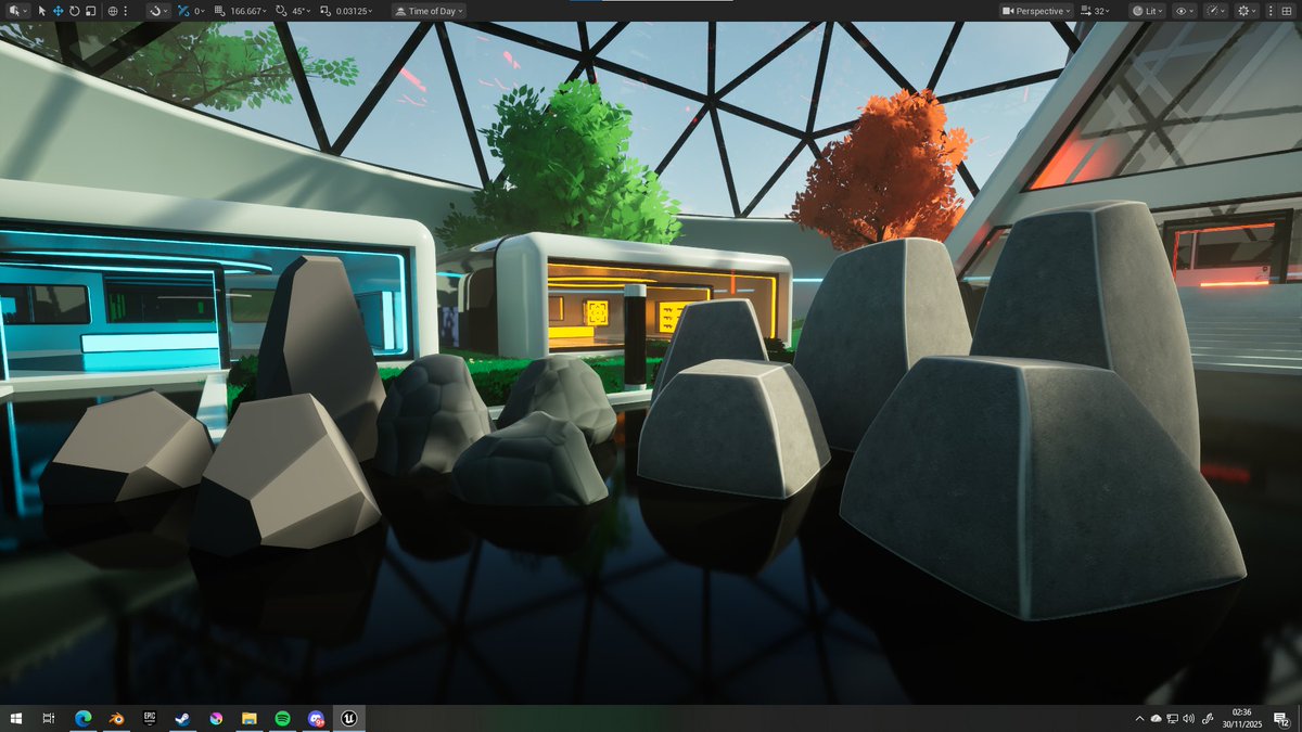 FullsendersGame's tweet image. The evolution of my rocks throughout development so far. #IndieDev #UnrealEngine