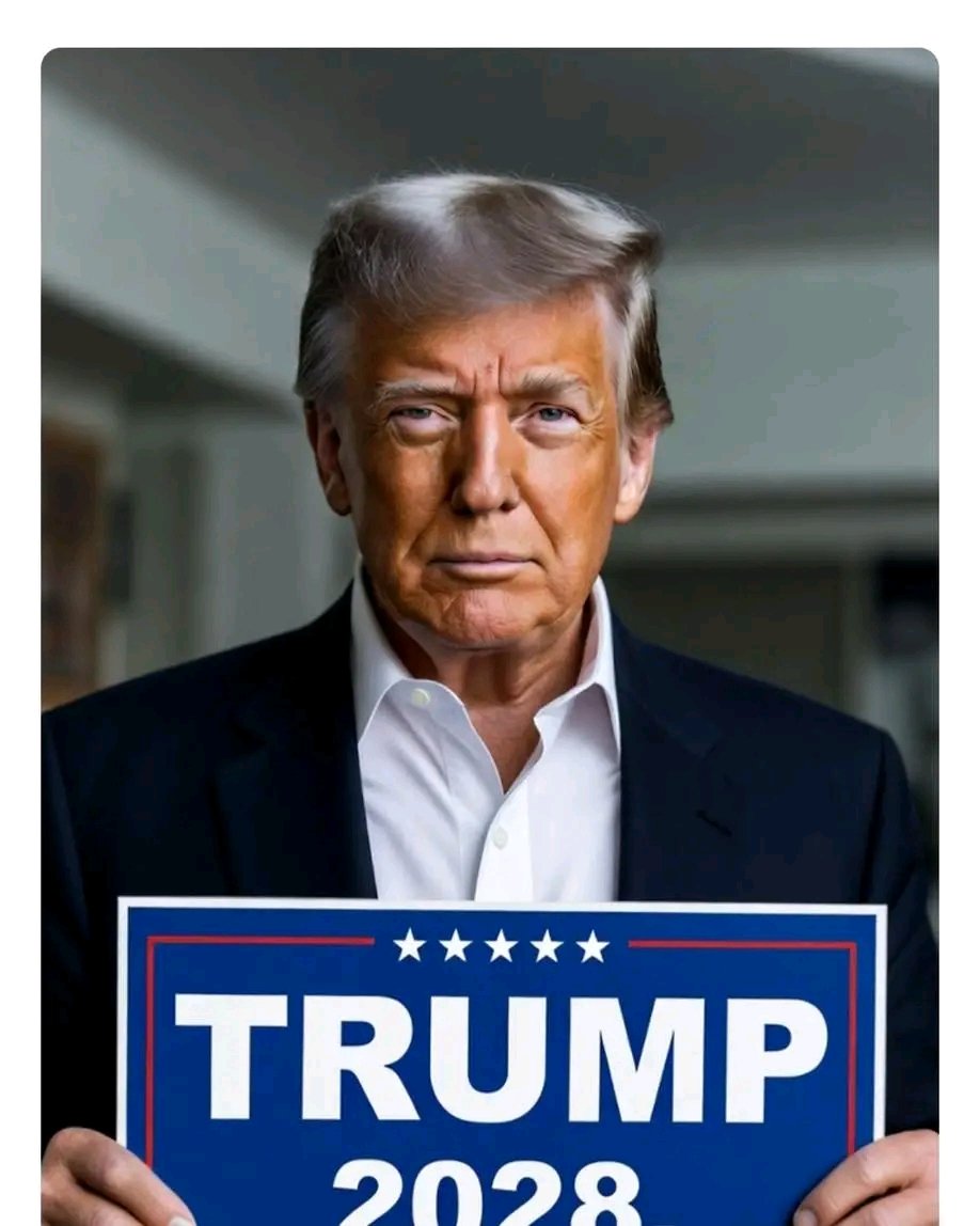 delphin_kas's tweet image. 🗣️ Possible 3ᵉ mandat pour Trump ?

Le président américain Donald J. Trump a récemment diffusé une photo de lui brandissant une pancarte « Trump 2028, oui ! », relançant les spéculations sur un éventuel troisième mandat.

➡️ Puplice ou message politique ? Certains y voient une…