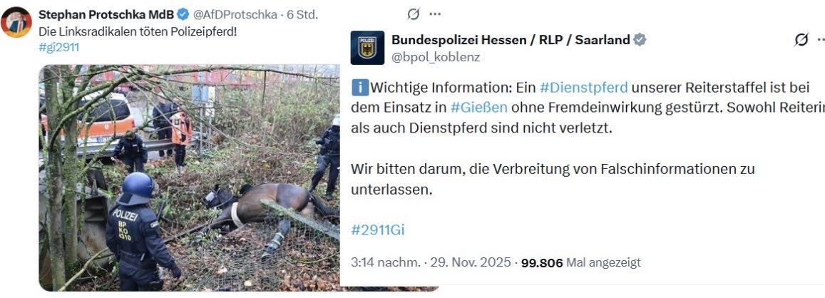 Nazis lügen. #AfD #Gießen