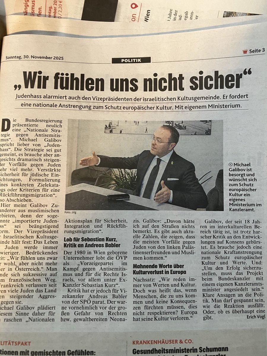 Bei allem Verständnis - man kann es auch übertreiben - ein eigenes Ministerium ? damit bin jetzt sicher ein #Antisemit und Judenhasser - oder?