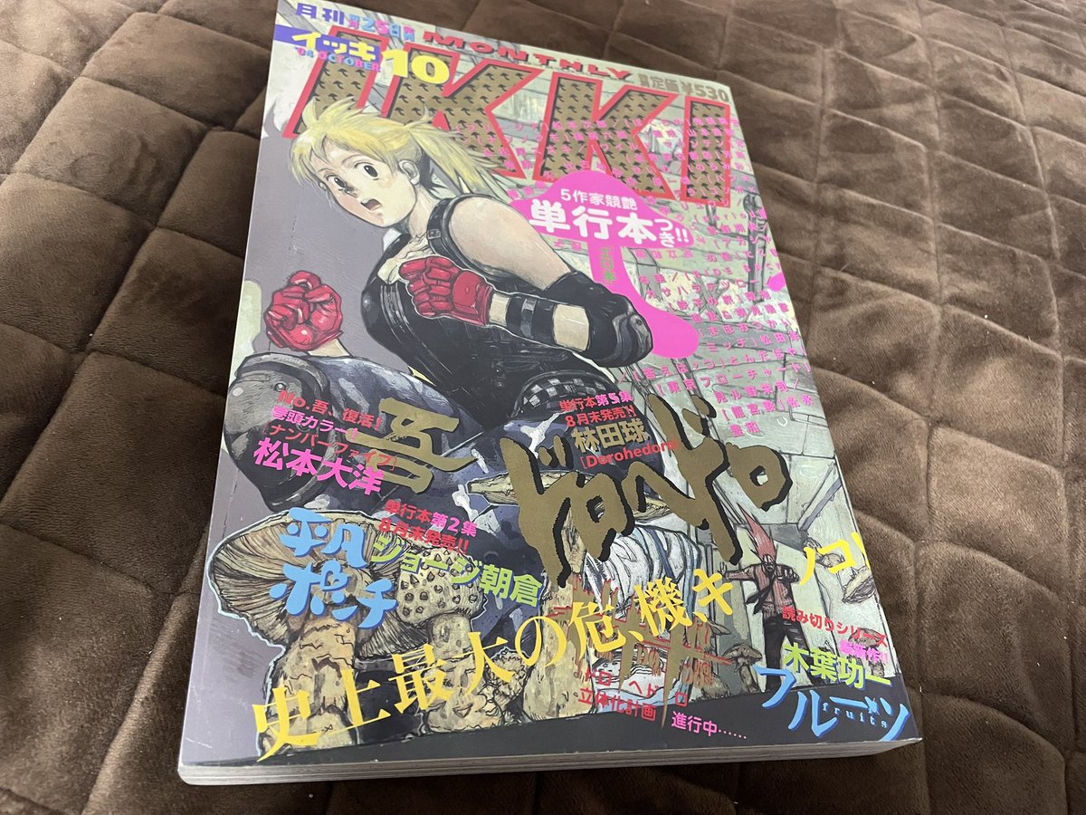 月刊IKKI 2004年10月号 こちらがIKKI史上初のドロヘドロアンケート