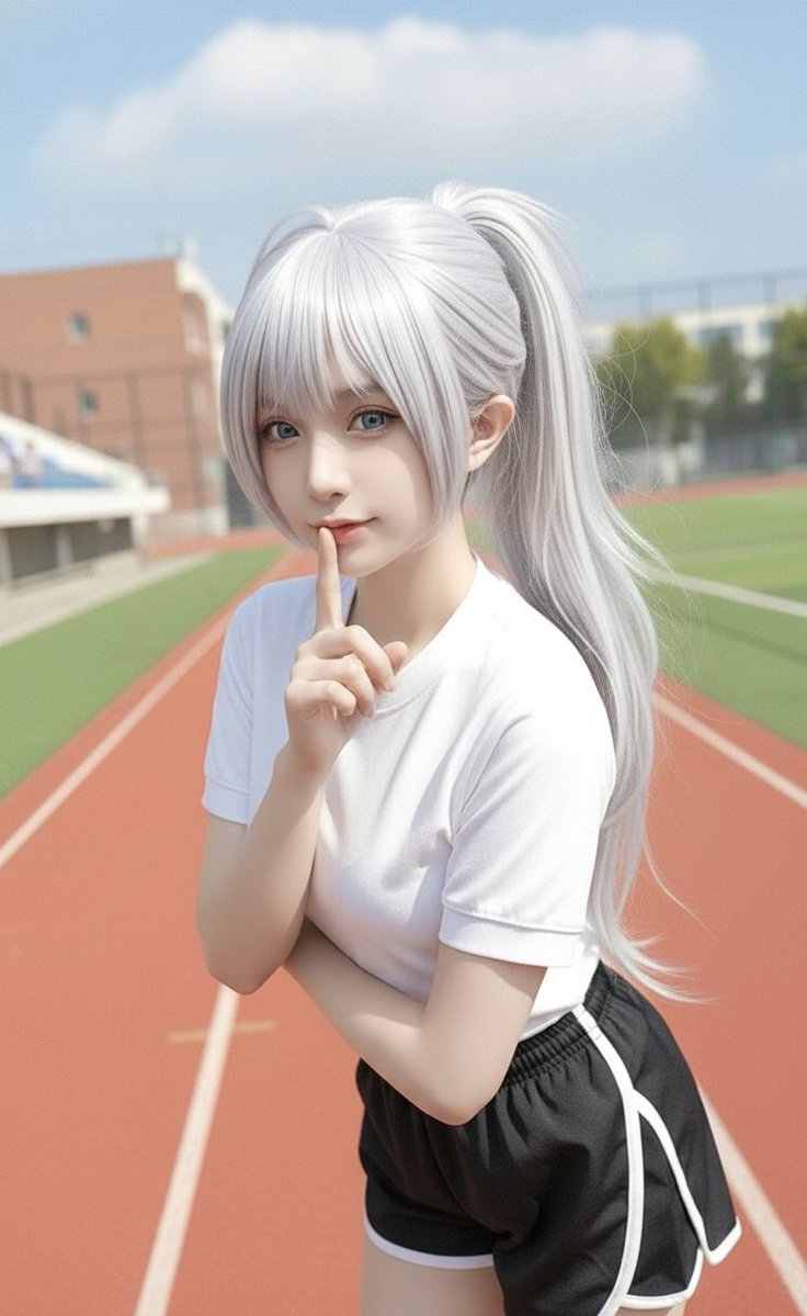 ren_neco222's tweet image. ポニーテールアーリャちゃん🤍