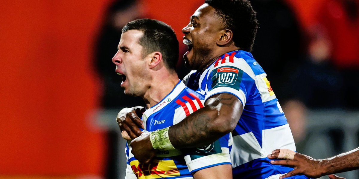 Springboks's tweet image. It was a weekend of mixed fortunes for the SA teams, with @THESTORMERS consolidating their top spot on the @Vodacom #URC log with a great win in Ireland, while the @LionsRugbyCo won the Jukskei Derby - more here: tinyurl.com/53auueye 👍
#Represent